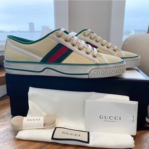 Gucci Tennis 1977 GG Sneaker 39 Women’s 9 Trainer